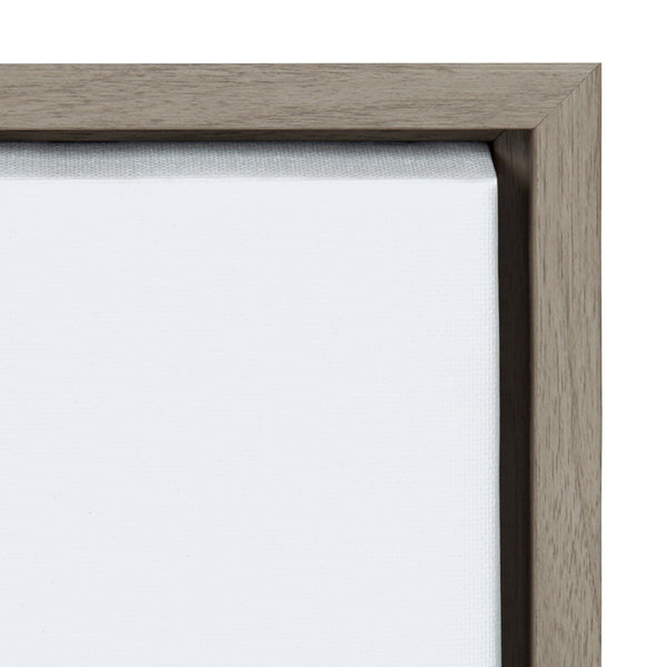 Kate & Laurel Sylvie Fogged Landscape Framed Canvas By Alicia Abla