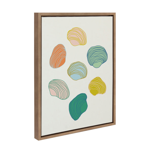 Kate & Laurel Sylvie Found Framed Canvas By Alicia Schultz