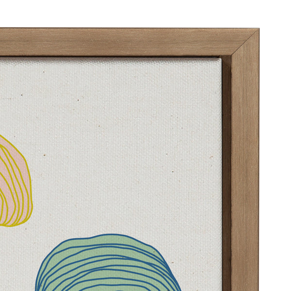 Kate & Laurel Sylvie Found Framed Canvas By Alicia Schultz