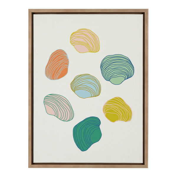 kate & laurel Sylvie Found Framed Canvas by Alicia Schultz