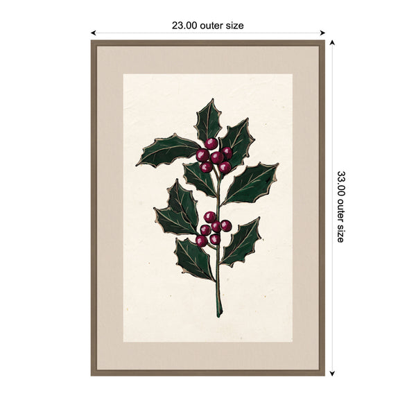 Kate & Laurel Sylvie Framed Canvas Silver And Pine 21 By Pam Vale