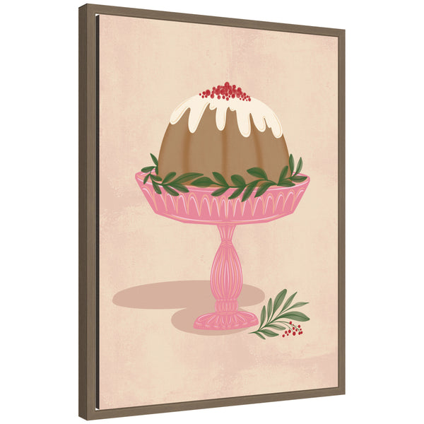 kate & laurel Sylvie Framed Canvas Sweet Treats by Nikita Jariwala