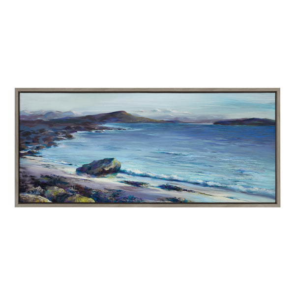 Kate & Laurel Sylvie From Here Everything Is Beautiful Framed Canvas By Nel Whatmore