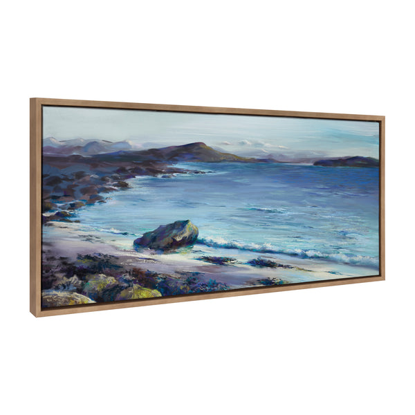kate & laurel Sylvie From Here Everything is Beautiful Framed Canvas by Nel Whatmore