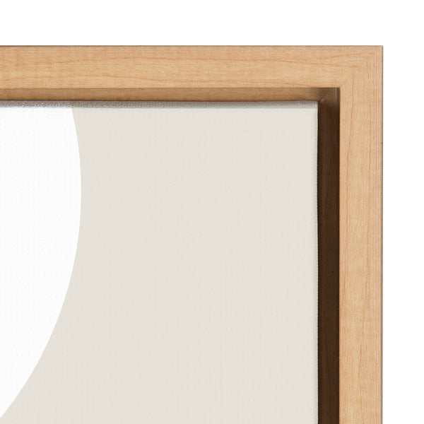 Kate & Laurel Sylvie Full Moon Over The Mountain Top Framed Canvas By The Creative Bunch Studio