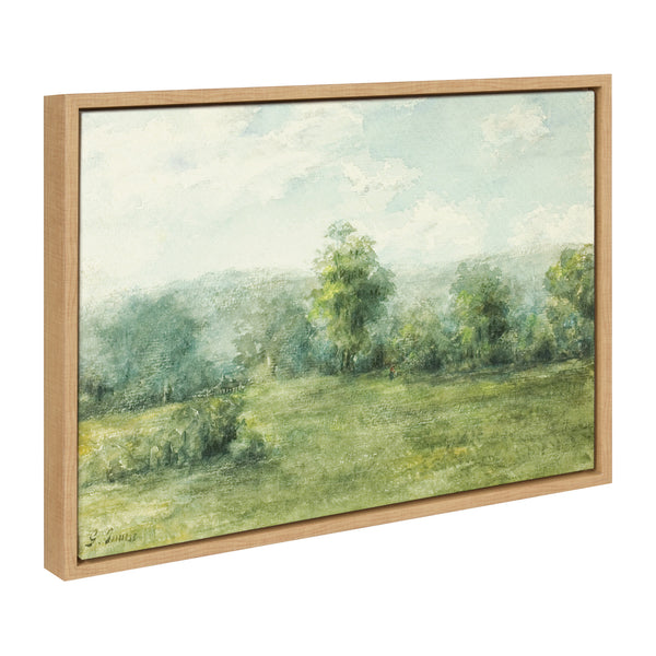 kate & laurel Sylvie George Inness Landscape Framed Canvas by The Art Institute of Chicago