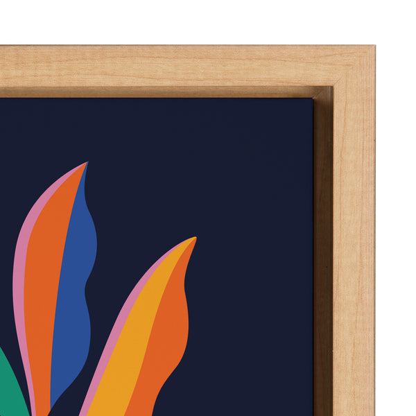 Kate & Laurel Sylvie Girl On Cheetah Framed Canvas By Rachel Lee Of My Dream Wall