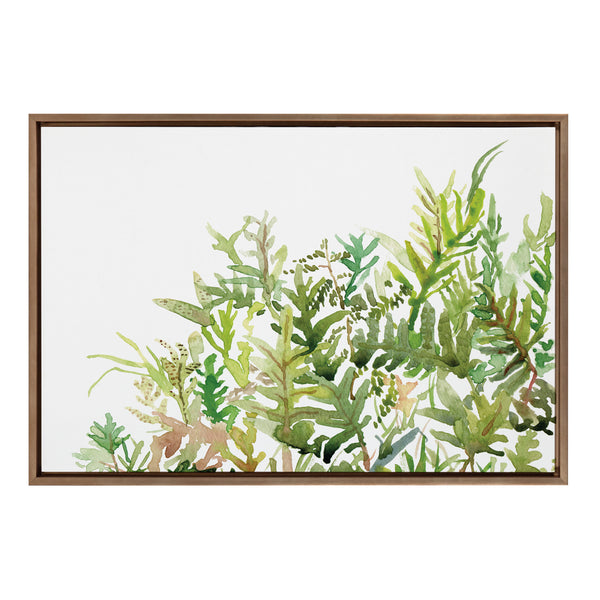 kate & laurel Sylvie Good Company Framed Canvas by Janet Meinke-Lau