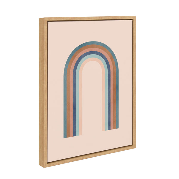 Kate & Laurel Sylvie Happy Gates Framed Canvas By Alexander Ginzburg
