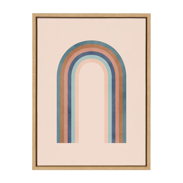 kate & laurel Sylvie Happy Gates Framed Canvas by Alexander Ginzburg