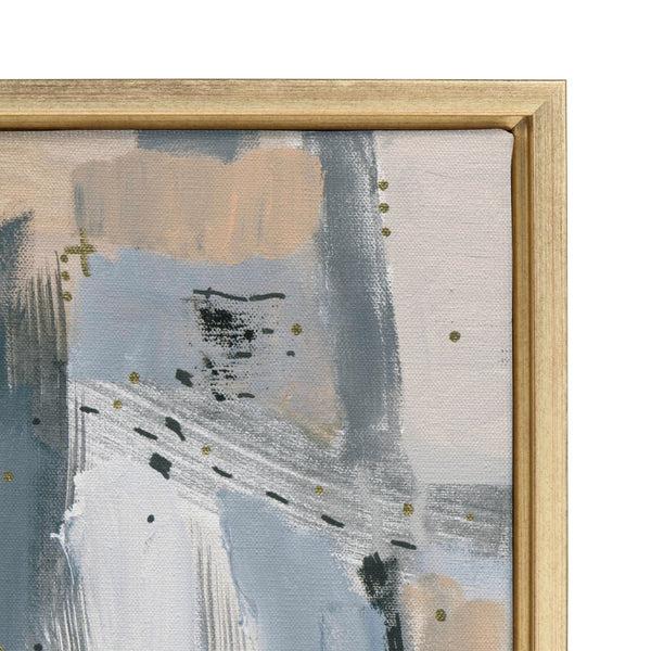 Kate & Laurel Sylvie Harbor Nights Framed Canvas By Leah Nadeau