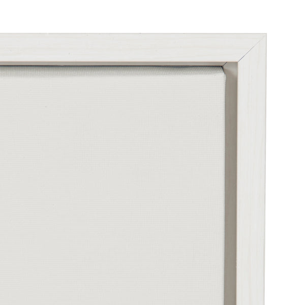 Kate & Laurel Sylvie Haze Aloe Succulent Framed Canvas By The Creative Bunch Studio