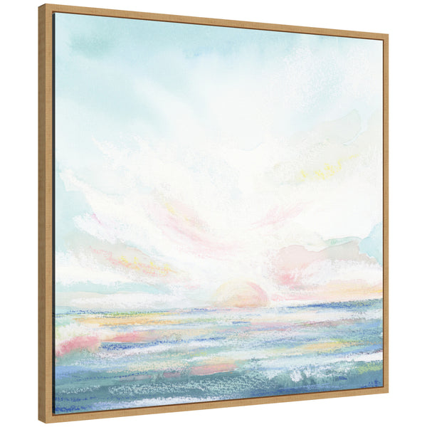 kate & laurel Sylvie Heavenly Framed Canvas by Julie Maida