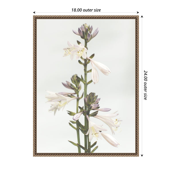 Kate & Laurel Sylvie Hosta Framed Canvas By Alicia Abla