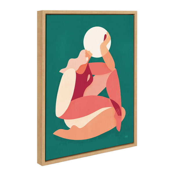 Kate & Laurel Sylvie How The Sun Loves The Moon Framed Canvas By Maggie Stephenson