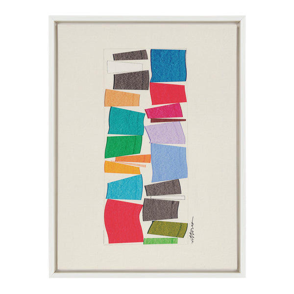 Kate & Laurel Sylvie I Am A Collector Framed Canvas By Amber Vittoria