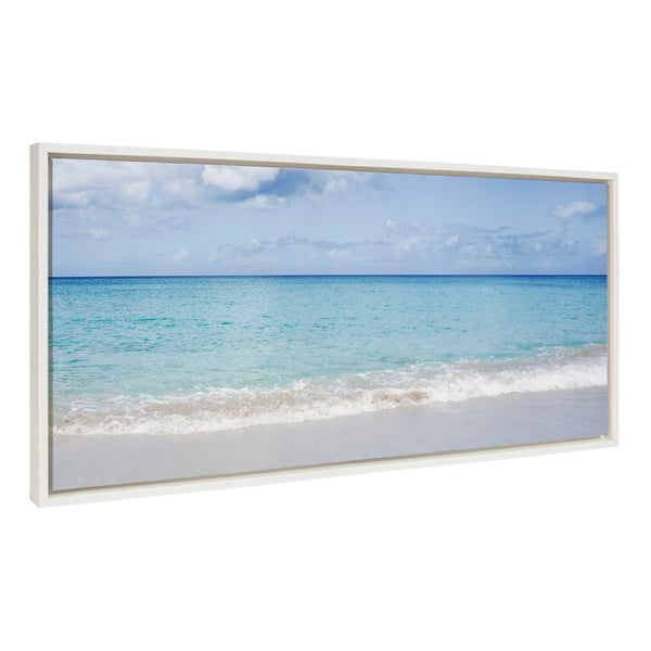 Kate & Laurel Sylvie I Want To Go Back Framed Canvas By Vidal Hernandez