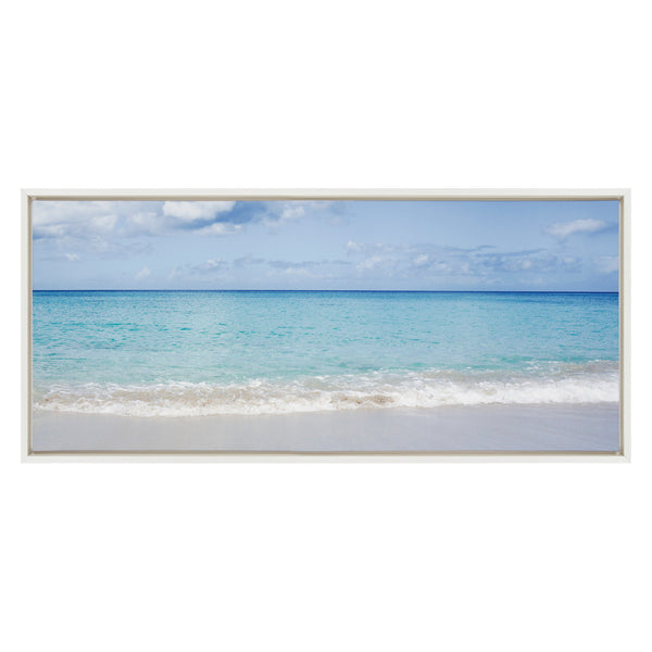 Kate & Laurel Sylvie I Want To Go Back Framed Canvas By Vidal Hernandez