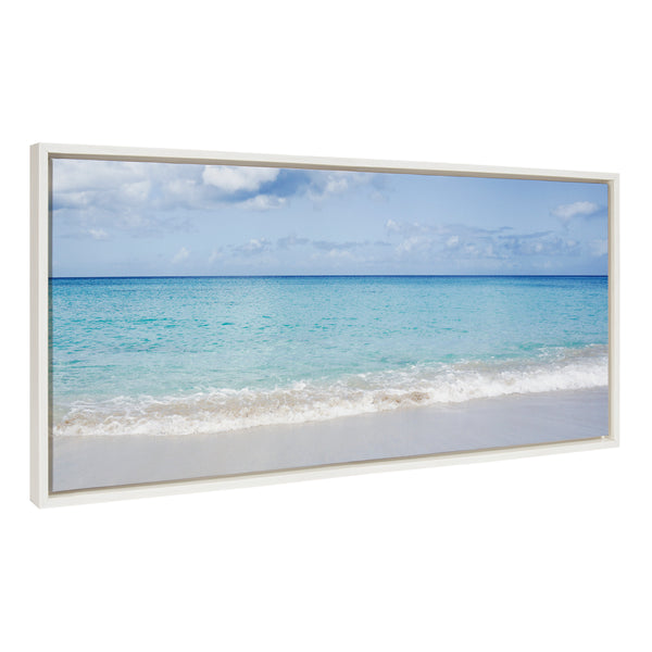 kate & laurel Sylvie I Want to go Back Framed Canvas by Vidal Hernandez