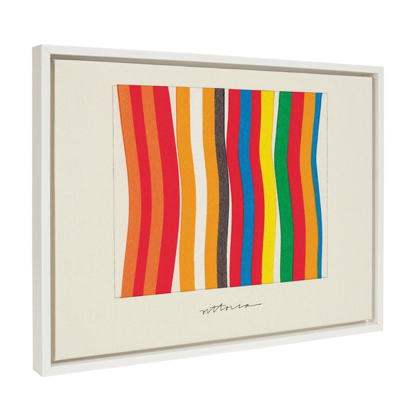 Kate & Laurel Sylvie Im Parallel To Myself Framed Canvas By Amber Vittoria