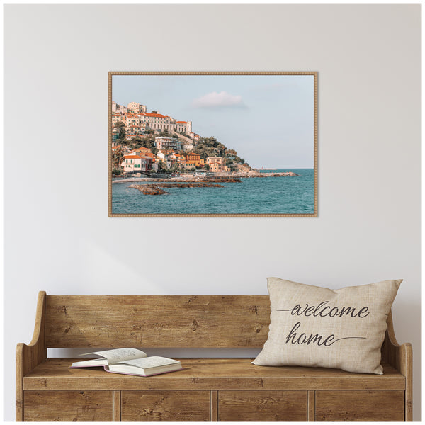 Kate & Laurel Sylvie Imperial Framed Canvas By Alicia Abla