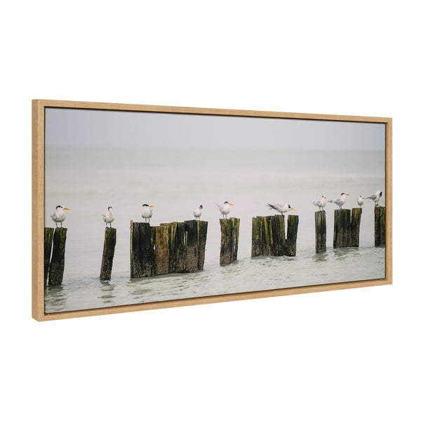 Kate & Laurel Sylvie Isla Holbox No 13 Framed Canvas By Crystal Lynn Collins