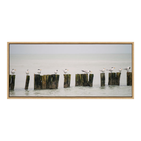 Kate & Laurel Sylvie Isla Holbox No 13 Framed Canvas By Crystal Lynn Collins