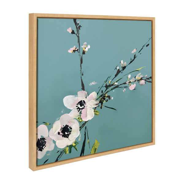 kate & laurel Sylvie It Could Have Gone Two Ways They Said Framed Canvas by Emma Daisy