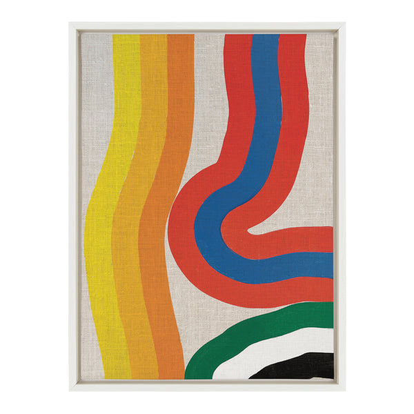 Kate & Laurel Sylvie It Depends On What You See Framed Canvas By Amber Vittoria