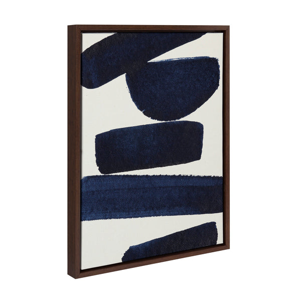 Kate & Laurel Sylvie Japandi 26 Framed Canvas By Rocket Jack