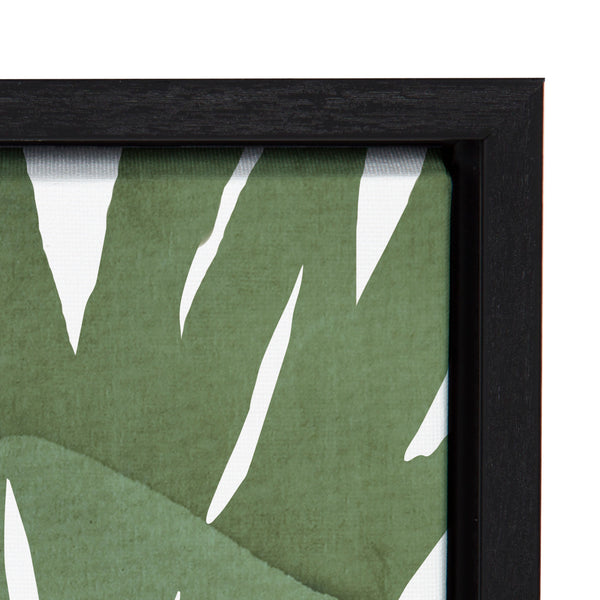 Kate & Laurel Sylvie Jaune Framed Canvas By Alexander Ginzburg