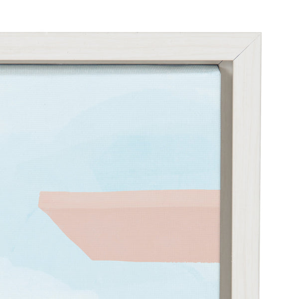 Kate & Laurel Sylvie Jump Framed Canvas By Maja Tomljanovic