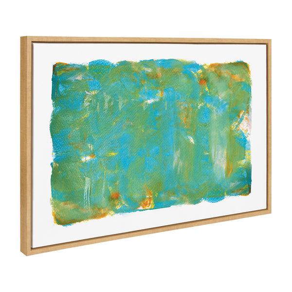 Kate & Laurel Sylvie Jungle Framed Canvas By Mentoring Positives