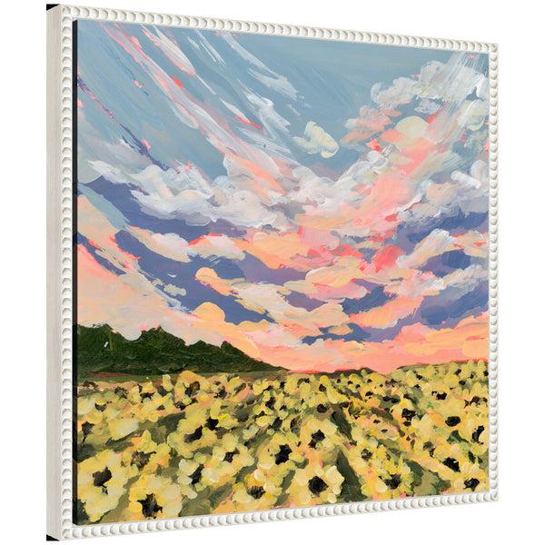 kate & laurel Sylvie Kansas Framed Canvas by Emily Kenney