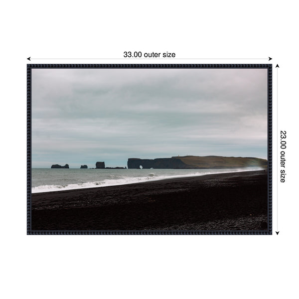 Kate & Laurel Sylvie Keyholed Landscape Framed Canvas By Alicia Abla
