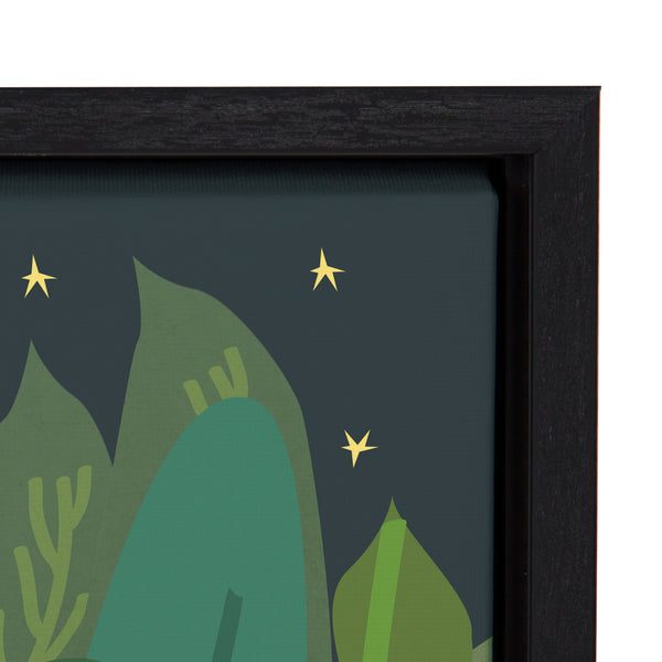 Kate & Laurel Sylvie Lady Of The Forest Framed Canvas By Queenbe Monyei