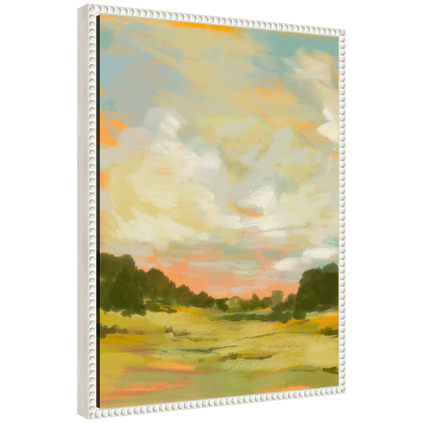 kate & laurel Sylvie Landscape 2 Framed Canvas by Annie Quigley