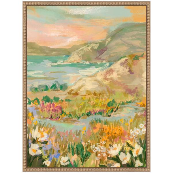 Kate & Laurel Sylvie Landscape 4 Framed Canvas By Annie Quigley