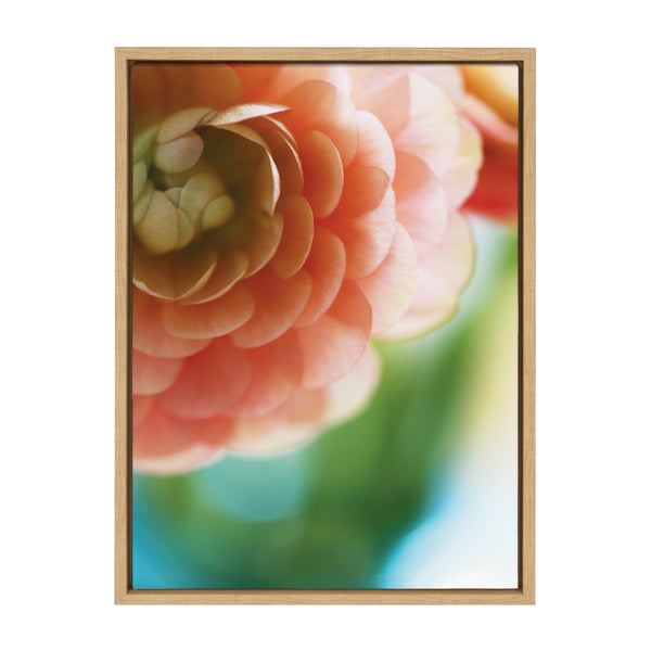 Kate & Laurel Sylvie Light Side Framed Canvas By Alicia Bock