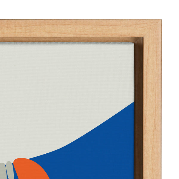 Kate & Laurel Sylvie Little Sloth Framed Canvas By Rachel Lee Of My Dream Wall