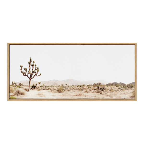 Kate & Laurel Sylvie Lone Joshua Tree Framed Canvas By Amy Peterson Art Studio
