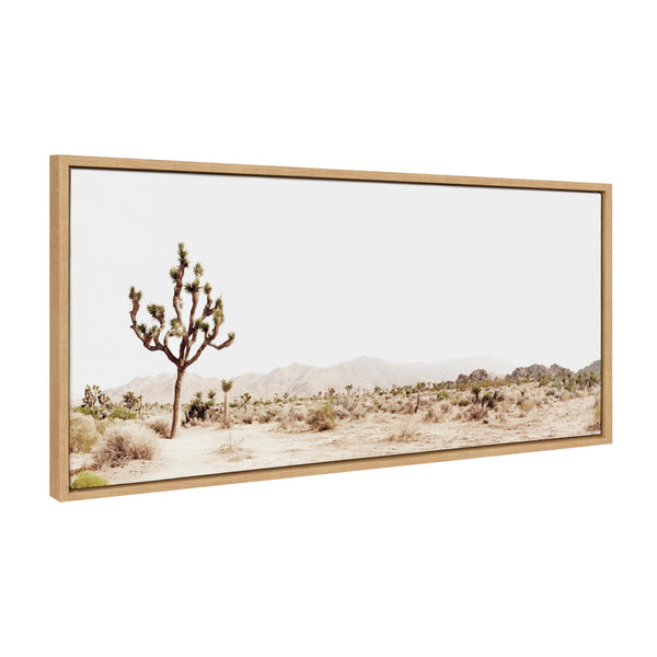 Kate & Laurel Sylvie Lone Joshua Tree Framed Canvas By Amy Peterson Art Studio