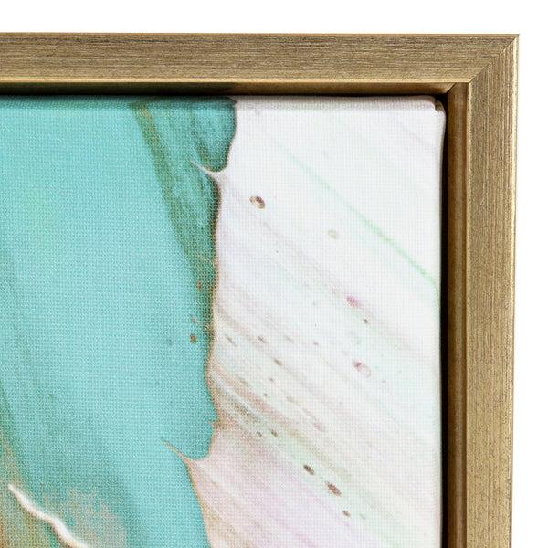 Kate & Laurel Sylvie Lush Color Acrylic Framed Canvas By Amy Peterson