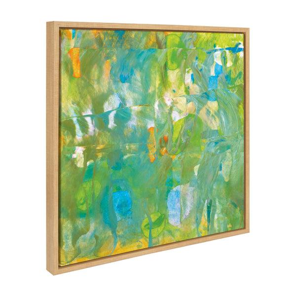 Kate & Laurel Sylvie Mango Framed Canvas By Mentoring Positives