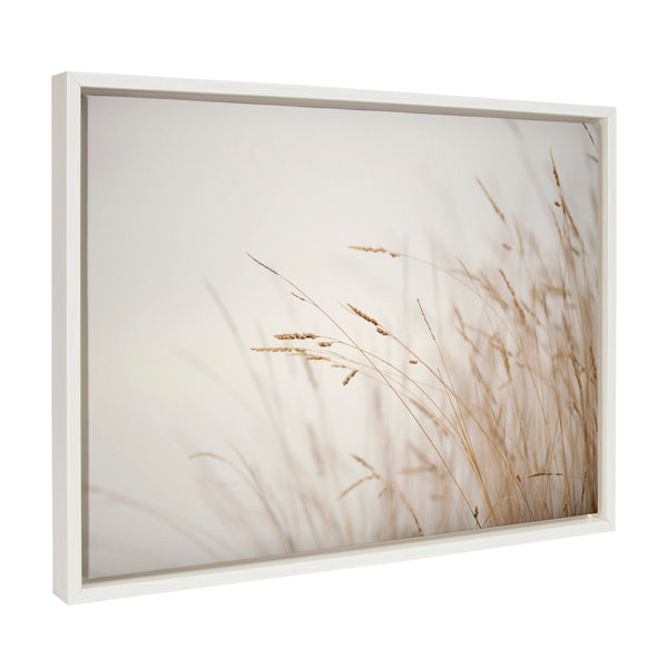 kate & laurel Sylvie Marsh Grass No 1 Framed Canvas by Crystal Lynn Collins