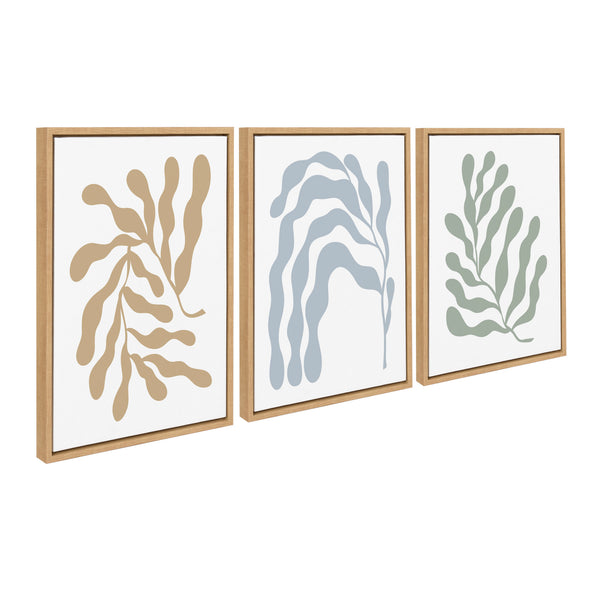 Kate & Laurel Sylvie Matisse Inspired Abstract Botanicals Framed Canvas By The Creative Bunch Studio