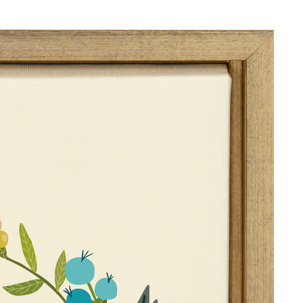 Kate & Laurel Sylvie MC441 The Only Person Framed Canvas By Mia Charro