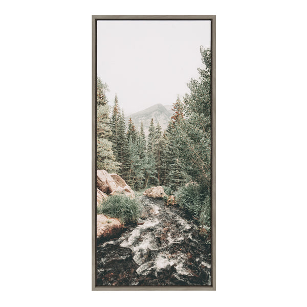 Kate & Laurel Sylvie Meet Me Here Framed Canvas By Alicia Abla