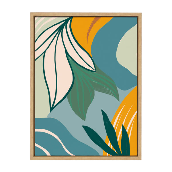 kate & laurel Sylvie Mexico City Morning Framed Canvas by Kate Aurelia Holloway