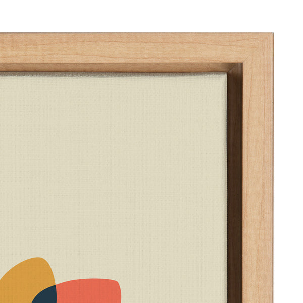 Kate & Laurel Sylvie Mid Century Modern Sunflowers Framed Canvas By Rachel Lee Of My Dream Wall